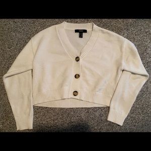 Forever 21 Sweater/Cardigan (Cropped)